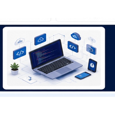 WebZiora technology development capabilities illustration